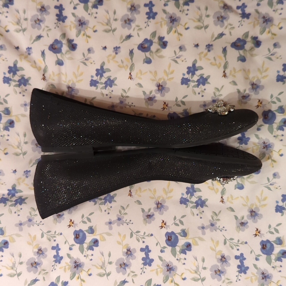 Bagley Mischka black flats - Picture 2 of 4